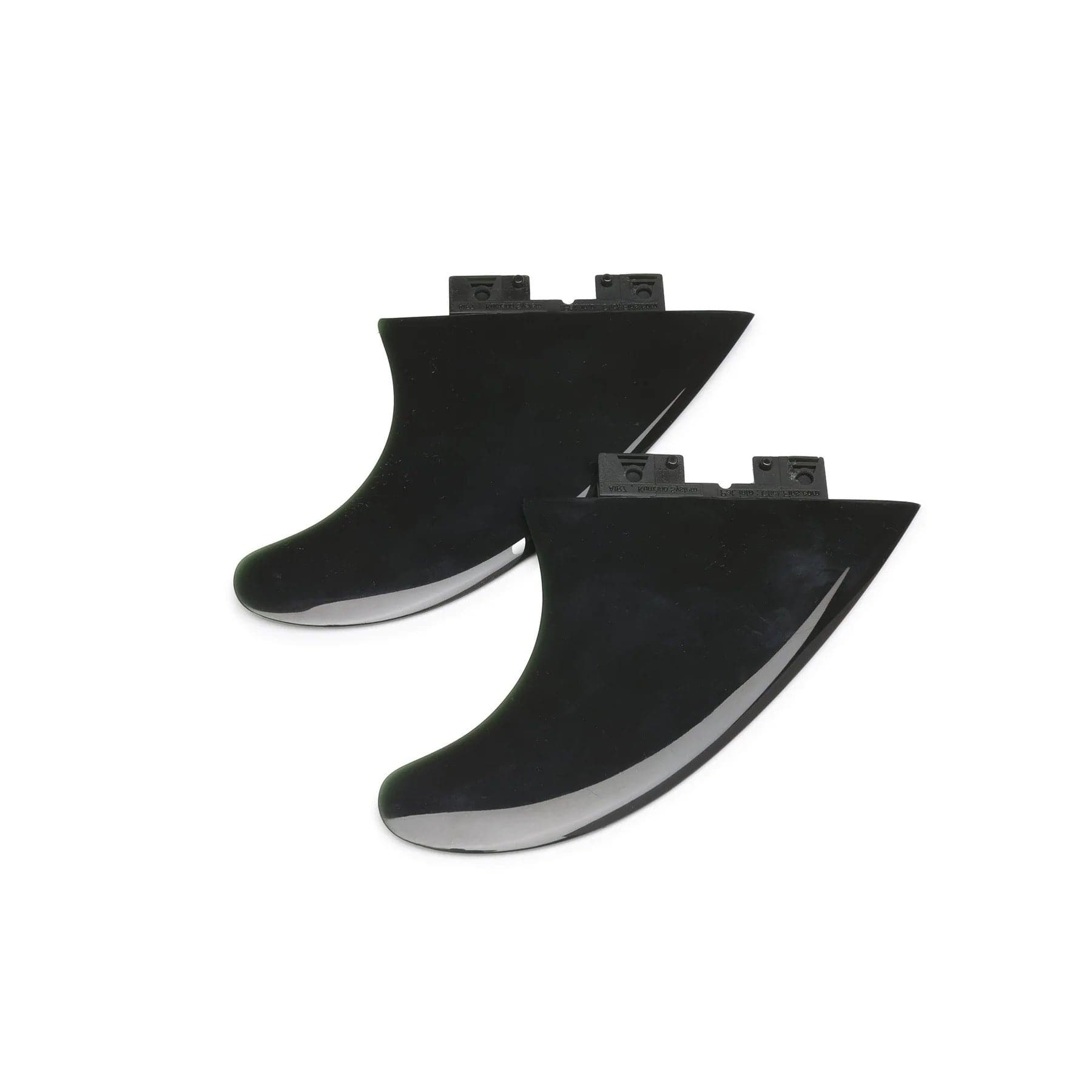 Featuring the Fin- 4.5 Side Bite Click Fins sup accessory, sup fin manufactured by Hala shown here from a third angle.