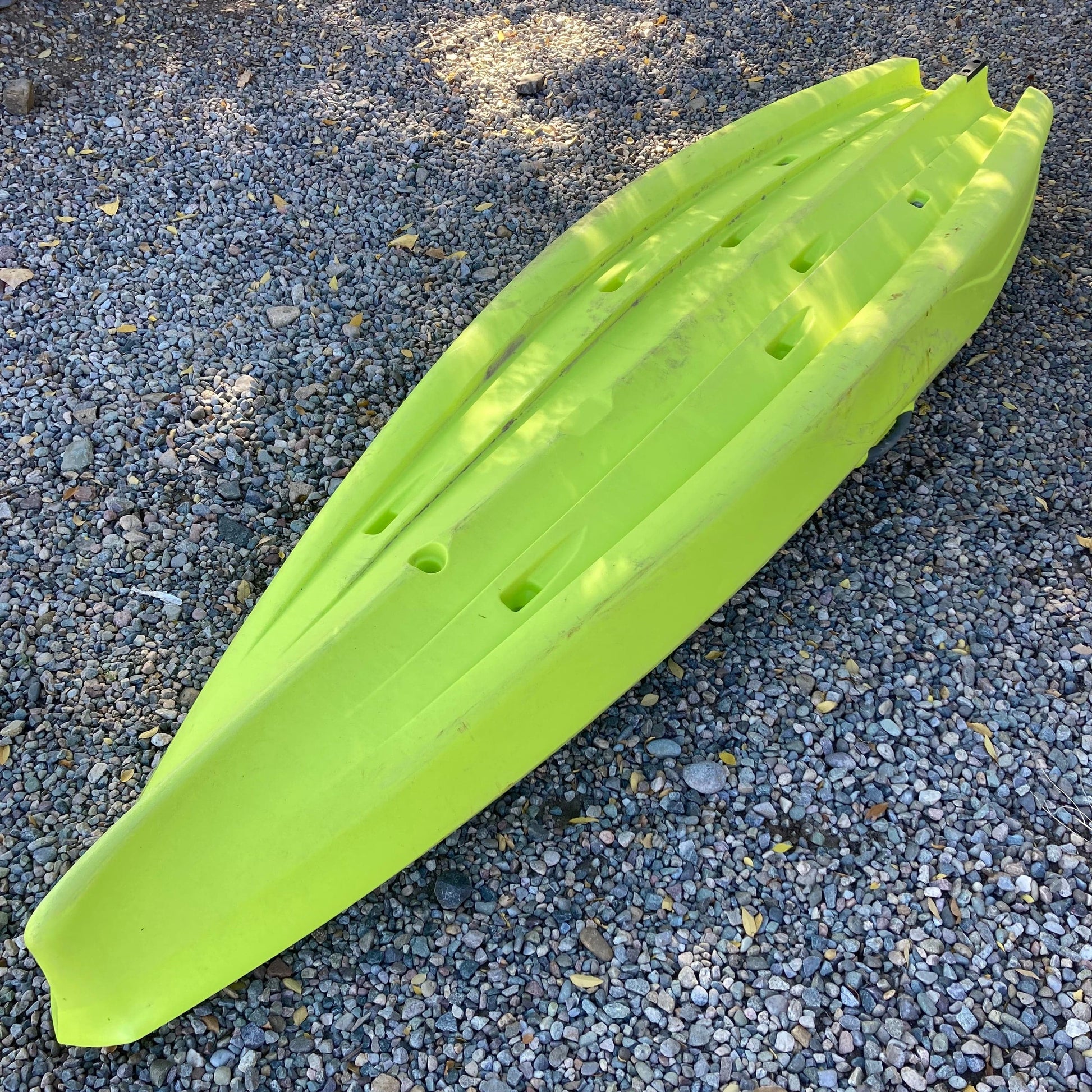 Featuring the Used Targa 10 used fishing kayak, used touring / rec kayak manufactured by Wilderness Systems shown here from a second angle.