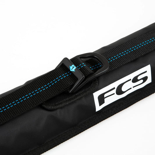 Featuring the Sup Soft Rack Pads sup accessory, sup fin manufactured by FCS shown here from one angle.