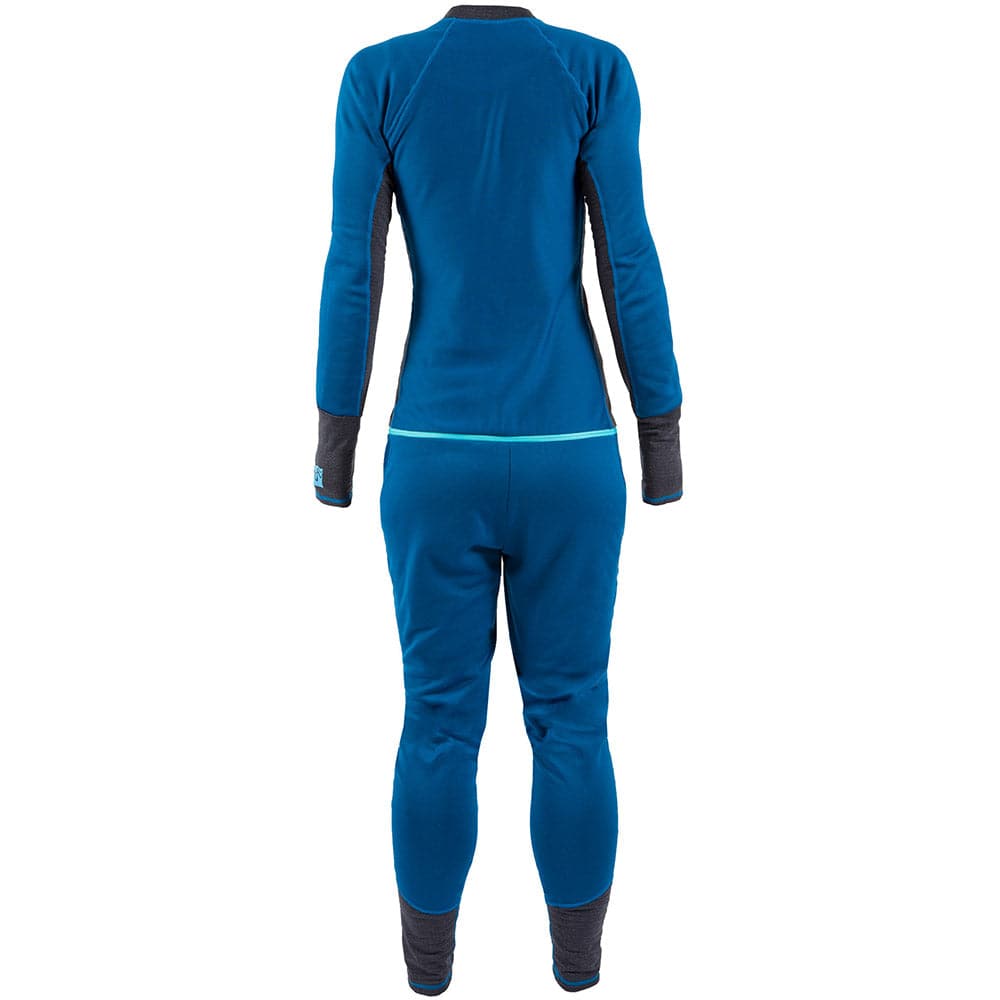 Featuring the Women's Outercore Habanero Liner women's thermal layering manufactured by Kokatat shown here from a fourth angle.