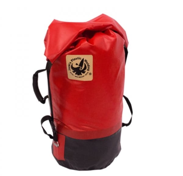 Featuring the Outfitter Bag camping, dry bag manufactured by Jacks Plastic shown here from a second angle.