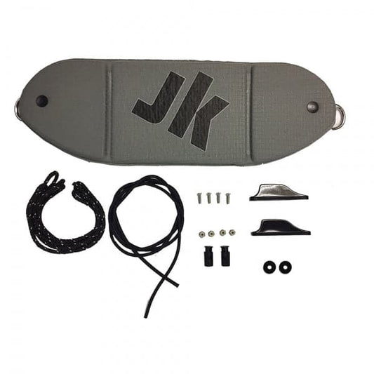 Featuring the Jackson Backband Kit kayak flotation, kayak outfitting manufactured by Jackson Kayak shown here from one angle.