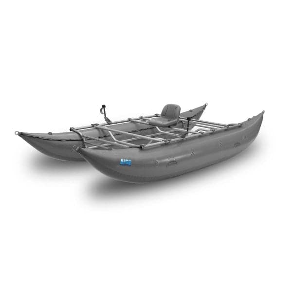 Featuring the Jaguarundi 16' Cataraft cataraft, fishing cat, fishing raft manufactured by AIRE shown here from a fifth angle.