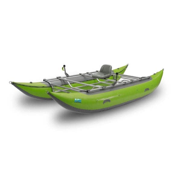 Featuring the Jaguarundi 16' Cataraft cataraft, fishing cat, fishing raft manufactured by AIRE shown here from a sixth angle.