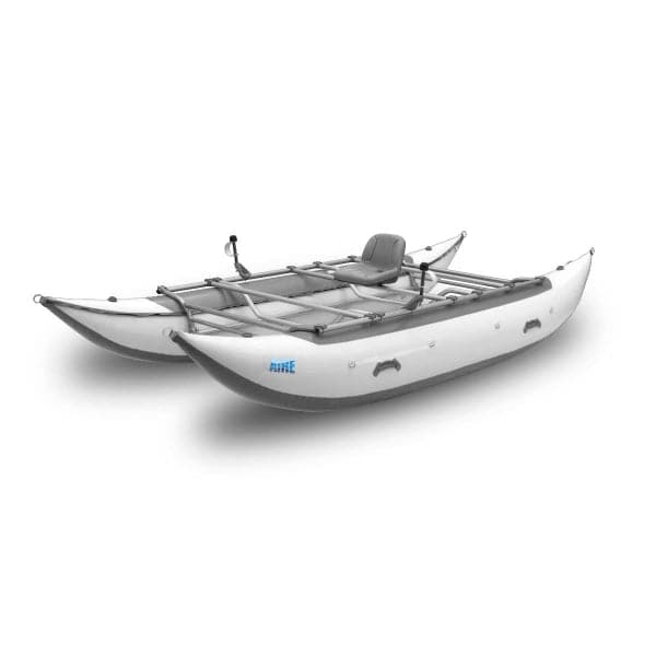 Featuring the Jaguarundi 16' Cataraft cataraft, fishing cat, fishing raft manufactured by AIRE shown here from a ninth angle.