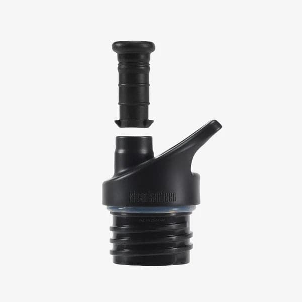 Featuring the Sport Cap 3.0 camp, dishes, hydration manufactured by Klean Kanteen shown here from a second angle.