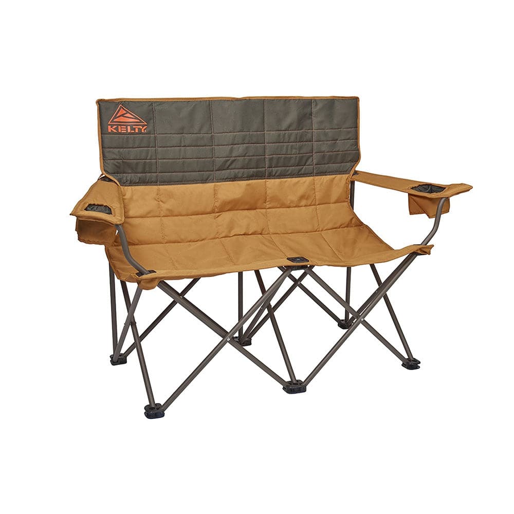 Featuring the Loveseat chair, loveseat manufactured by Kelty shown here from a third angle.