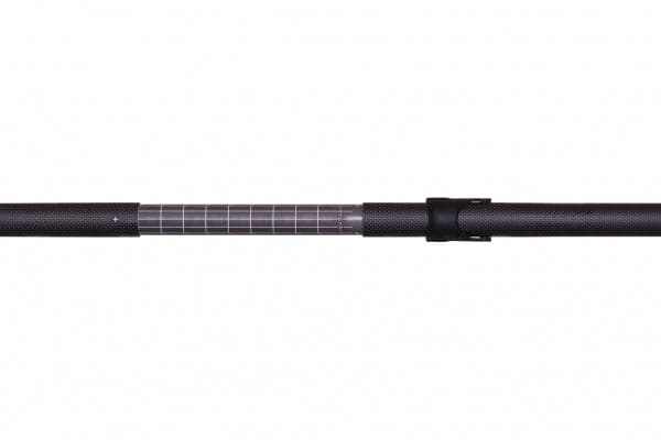 Featuring the Camano Hooked Adjustable fishing paddle, touring / rec paddle manufactured by Werner shown here from a sixth angle.