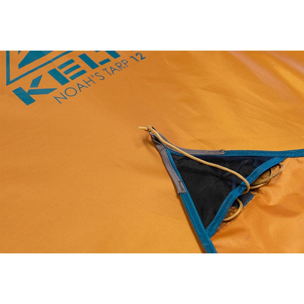 Featuring the Noah's Tarp bimini manufactured by Kelty shown here from a third angle.