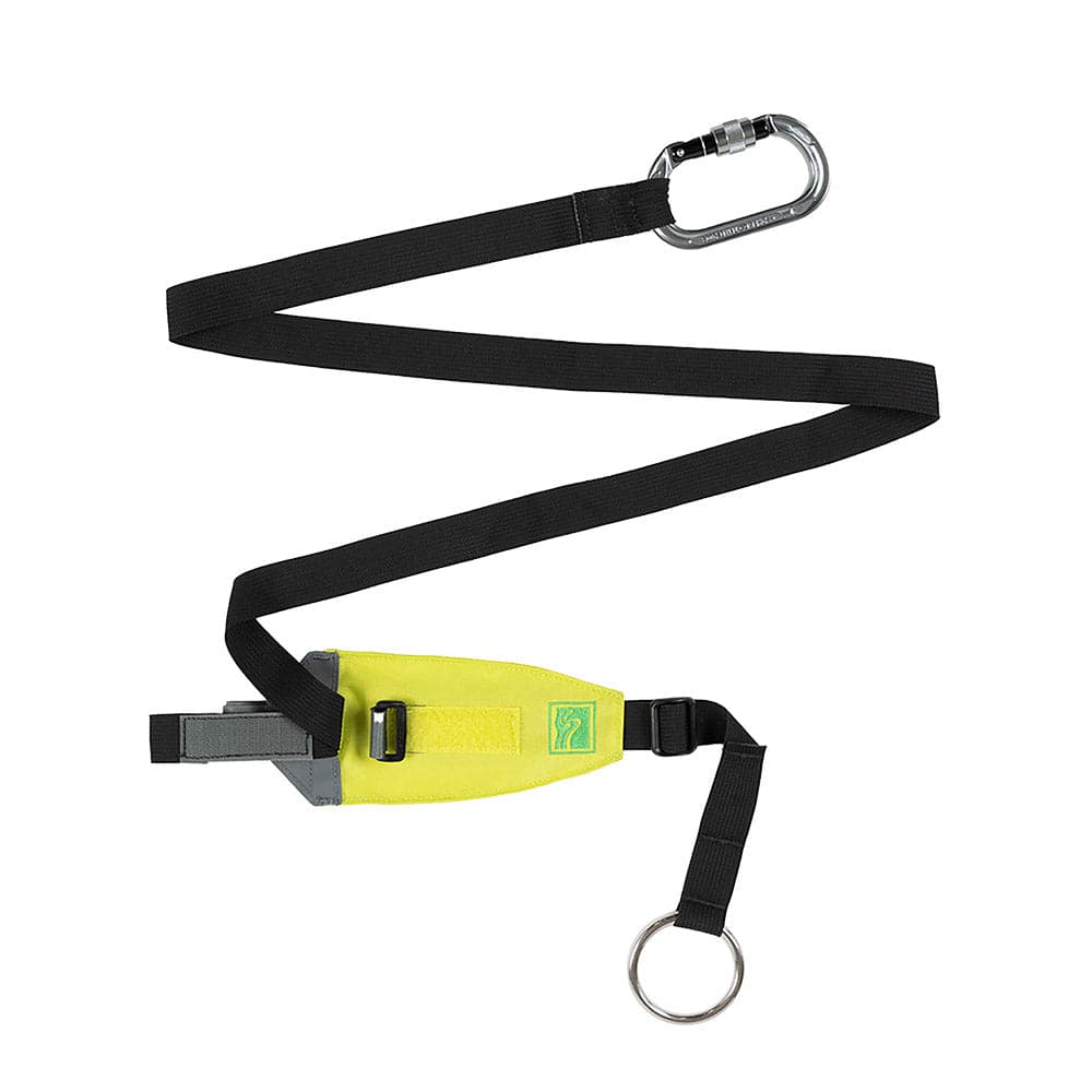Featuring the River Tow Tether rescue pfd manufactured by Kokatat shown here from a second angle.