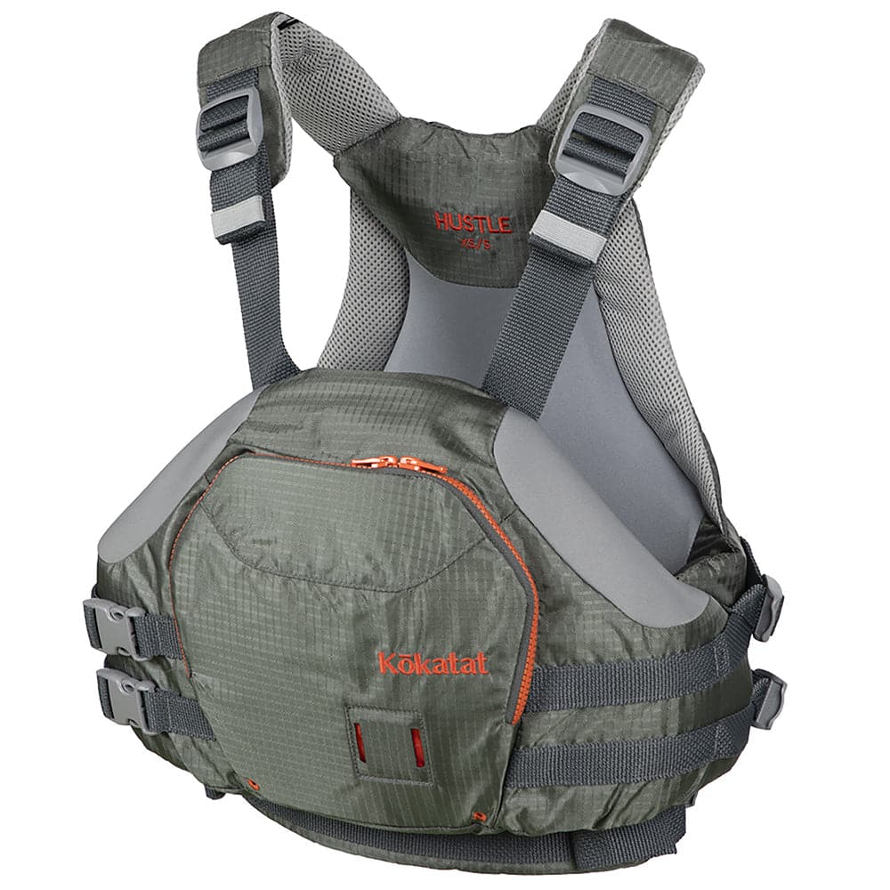 Featuring the Hustle PFD men's pfd, women's pfd manufactured by Kokatat shown here from a seventh angle.