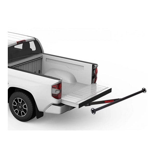 Featuring the Longarm Truck Bed Extender bike mount, fishing accessory, rec kayak accessory, snow mount, tour kayak accessory, water mount manufactured by Yakima shown here from a fifth angle.
