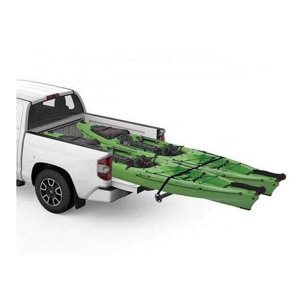 Featuring the Longarm Truck Bed Extender bike mount, fishing accessory, rec kayak accessory, snow mount, tour kayak accessory, water mount manufactured by Yakima shown here from a sixth angle.