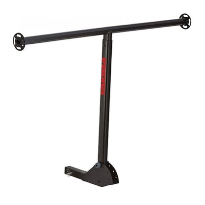 Featuring the Longarm Truck Bed Extender bike mount, fishing accessory, rec kayak accessory, snow mount, tour kayak accessory, water mount manufactured by Yakima shown here from a thirteenth angle.