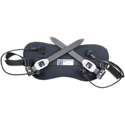 Featuring the Loungeband Backband kayak flotation, kayak outfitting manufactured by Immersion Research shown here from a second angle.