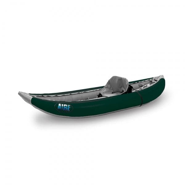 Featuring the Lynx I Inflatable Kayak ducky, inflatable kayak manufactured by AIRE shown here from a sixth angle.