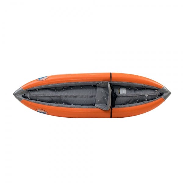 Featuring the Lynx I Inflatable Kayak ducky, inflatable kayak manufactured by AIRE shown here from a second angle.