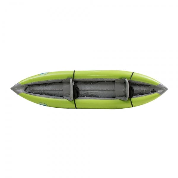 Featuring the Lynx II Inflatable Kayak ducky, inflatable kayak manufactured by AIRE shown here from a third angle.