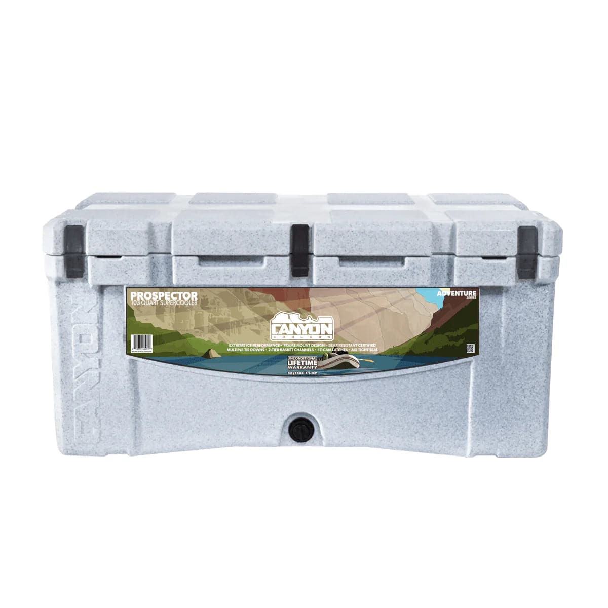 【13】 キャンドル Canyon Coolers Prospector 103 Raft Cooler - 4Corners Riversports