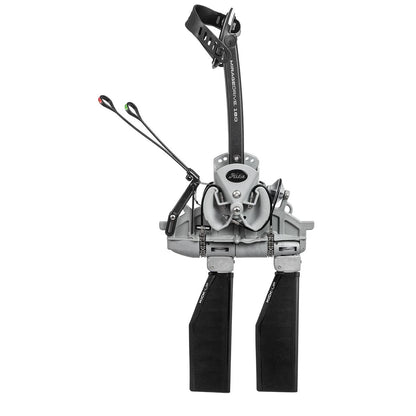 Featuring the Mirage Compass 12 fishing kayak, pedal drive kayak manufactured by Hobie shown here from a fifth angle.