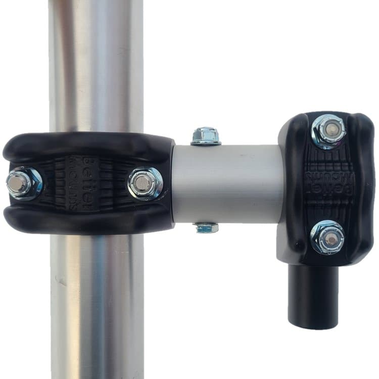 Featuring the Better Frame Bracket frame part manufactured by Better Mounts shown here from a third angle.