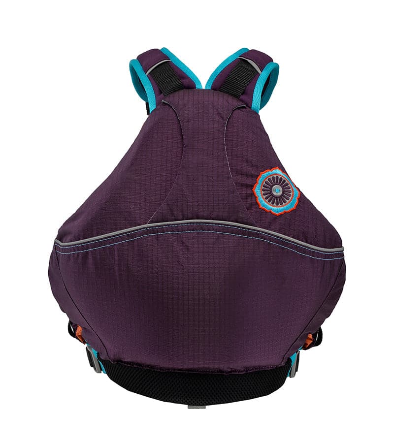 Featuring the Otter 2.0 Kids PFD kid's pfd manufactured by Astral shown here from a sixth angle.