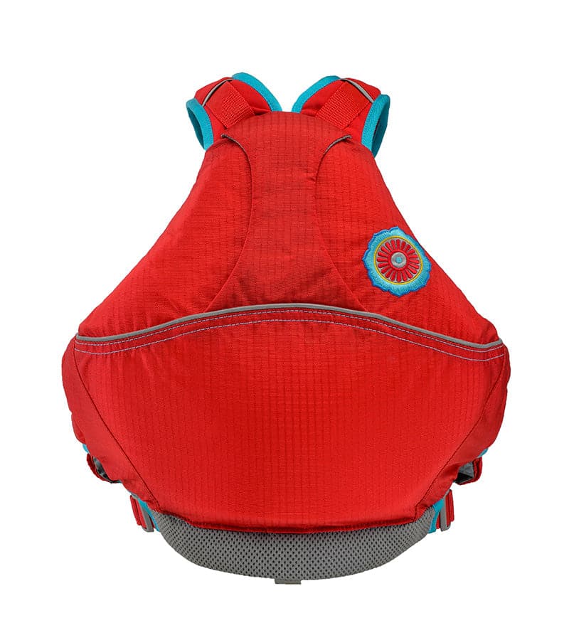 Featuring the Otter 2.0 Kids PFD kid's pfd manufactured by Astral shown here from a ninth angle.