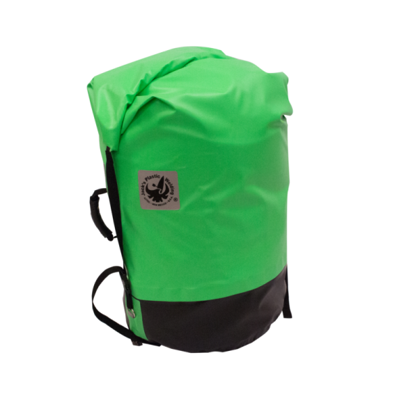 Featuring the Outfitter Bag camping, dry bag manufactured by Jacks Plastic shown here from a sixth angle.