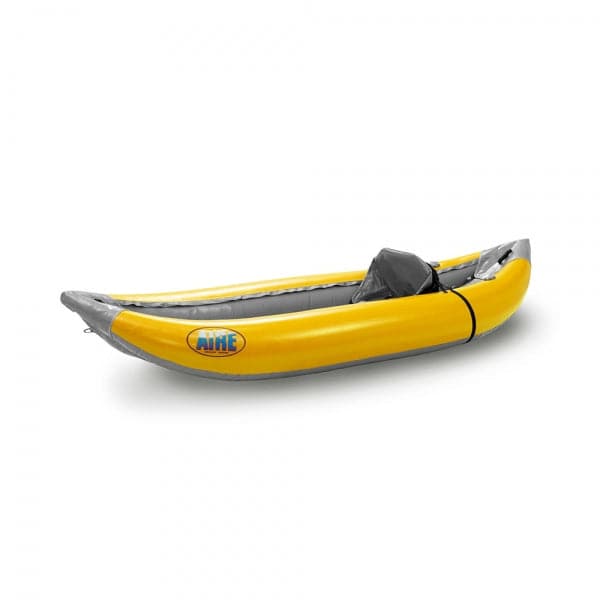 Featuring the Outfitter 1 Inflatable Kayak ducky, inflatable kayak manufactured by AIRE shown here from a fifth angle.