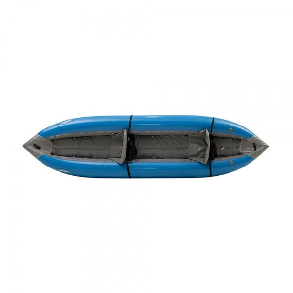 Featuring the Outfitter 2 Inflatable Kayak ducky, inflatable kayak manufactured by AIRE shown here from a second angle.