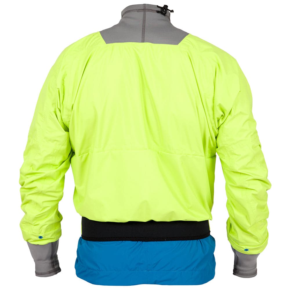 Featuring the Session Semi Dry Jacket men's dry wear, men's splash wear, women's dry wear, women's splash wear manufactured by Kokatat shown here from a fourth angle.