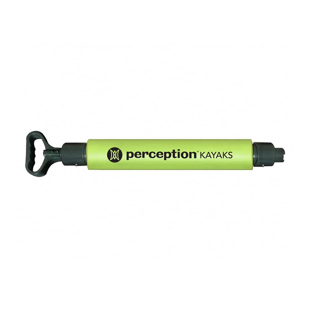 Featuring the Kayak Bilge Pump canoe accessory, rec kayak accessory, tour kayak accessory manufactured by Perception shown here from one angle.