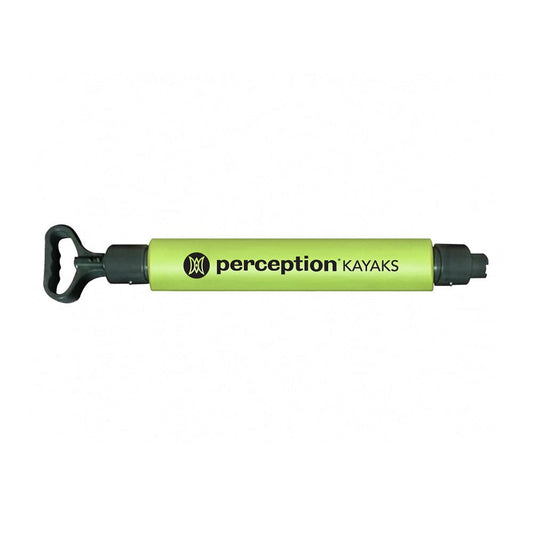 Featuring the Kayak Bilge Pump canoe accessory, rec kayak accessory, tour kayak accessory manufactured by Perception shown here from one angle.
