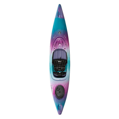 Featuring the Joyride 10 & 12 sit-inside rec / touring kayak manufactured by Perception shown here from a third angle.