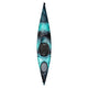 Featuring the Expression 11.5 expedition touring / sea kayak, sit-inside rec / touring kayak manufactured by Perception shown here from a third angle.