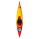 Featuring the Expression 11.5 expedition touring / sea kayak, sit-inside rec / touring kayak manufactured by Perception shown here from one angle.