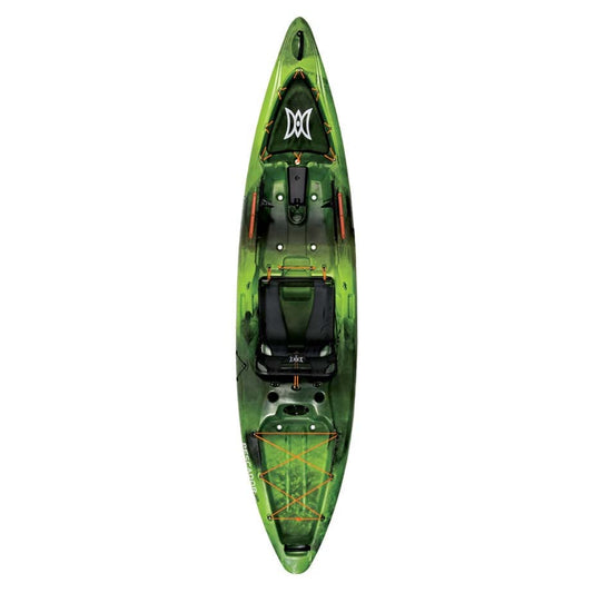 Featuring the Pescador Pro 10 & 12  manufactured by Perception shown here from a fourth angle.