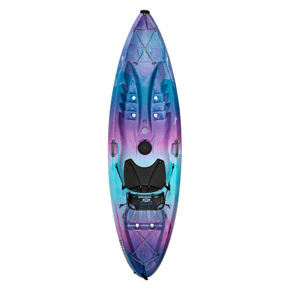 Featuring the Tribe 9.5 & 11.5 sit-on-top rec / touring kayak manufactured by Perception shown here from a third angle.