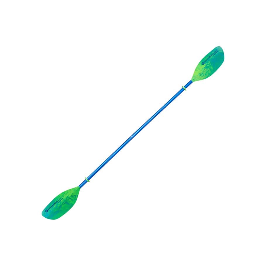 Featuring the Universal 2-Piece Paddle fishing paddle, touring / rec paddle manufactured by Perception shown here from a second angle.