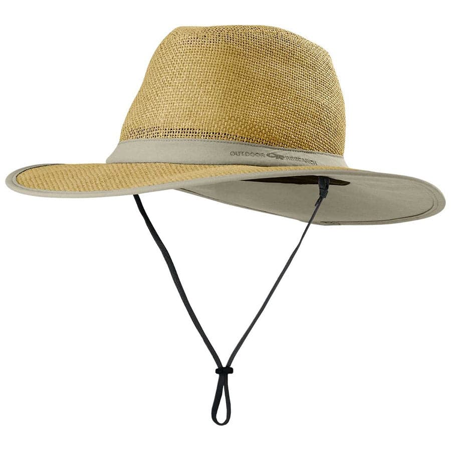 Featuring the Papyrus Sun Hat hat, visor manufactured by OR shown here from a third angle.
