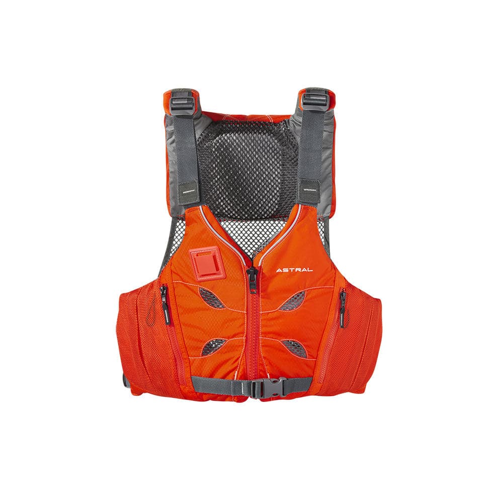 Featuring the EV-Eight PFD fishing pfd, men's pfd, women's pfd manufactured by Astral shown here from a sixth angle.