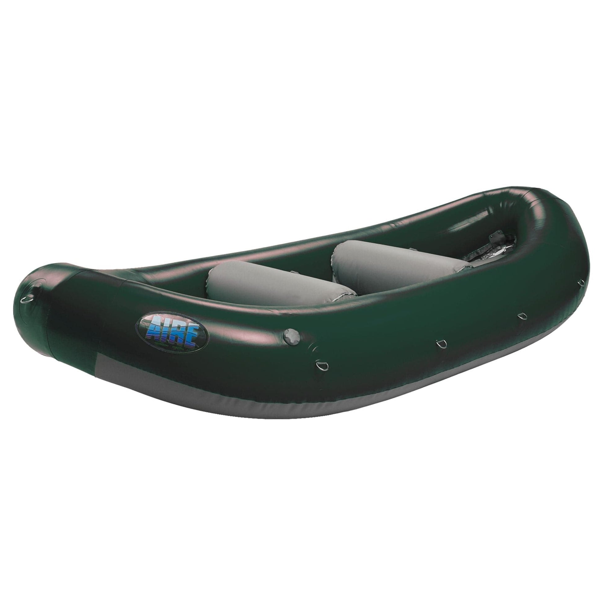 Featuring the Puma 11.5 fishing cat, fishing raft, raft manufactured by AIRE shown here from an eleventh angle.