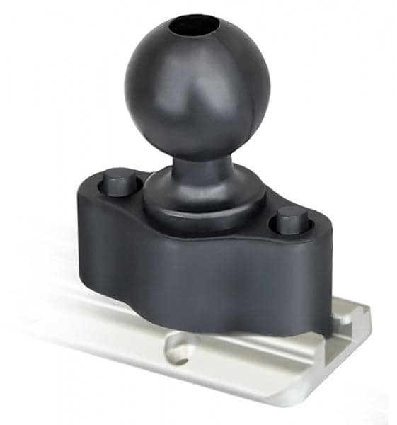 Featuring the Track Ball with Quick Release Base fishing accessory manufactured by RAM shown here from a second angle.