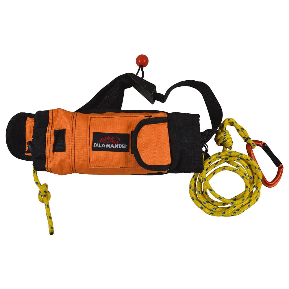 Featuring the Retriever Throw Bags throw bag manufactured by Salamander shown here from a second angle.