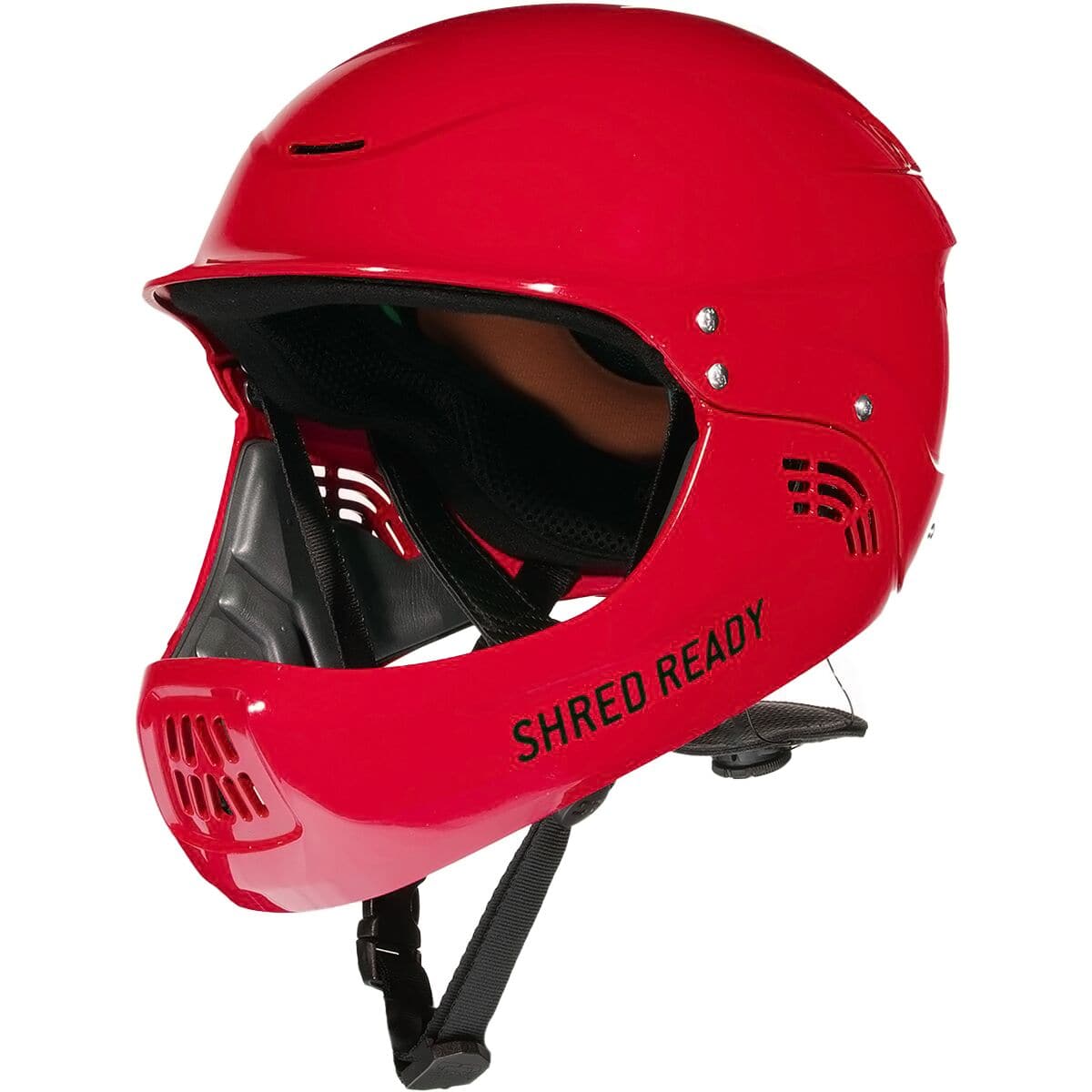 Featuring the Standard Fullface Helmet helmet manufactured by Shred Ready shown here from a sixth angle.