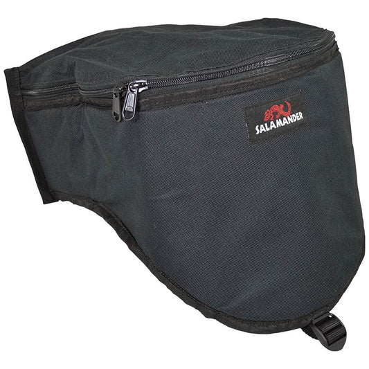 Featuring the Raft Side Bag cam strap, raft rigging manufactured by Salamander shown here from one angle.