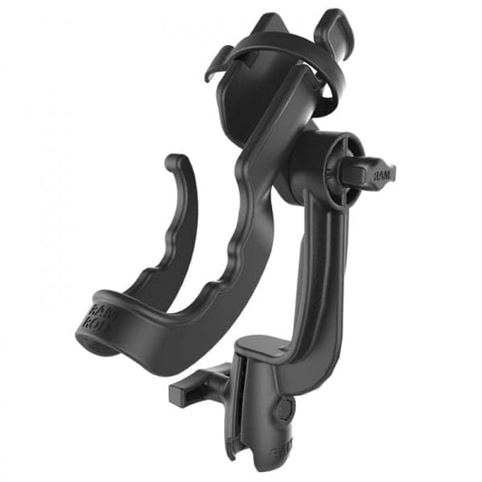 Featuring the RAM-ROD 2000 Fishing Rod Holder fishing accessory manufactured by RAM shown here from one angle.