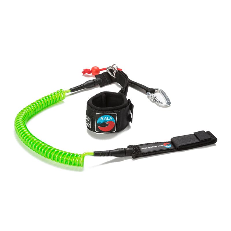 Featuring the Releasable SUP Leash sup accessory manufactured by Hala shown here from one angle.