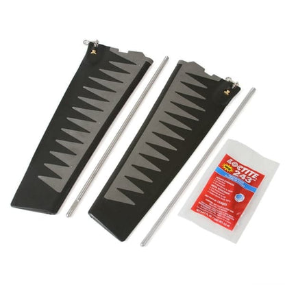 Featuring the ST Turbo Fin Kit hobie accessory manufactured by Hobie shown here from a fifth angle.
