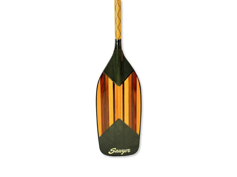 Featuring the Canyon X Guide Paddle canoe paddle, gift for rafter, raft paddle manufactured by Sawyer shown here from a second angle.